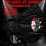FFP2 Maske "Ho Ho Ho" 8 Farben