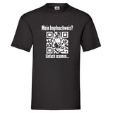 Men T-Shirt "Impfnachweis" 4 Farben
