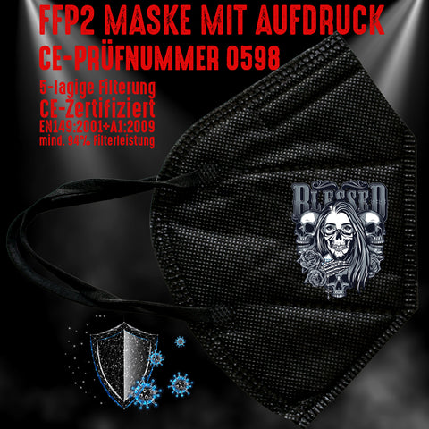 FFP2 Maske "Blessed" 3 Farben