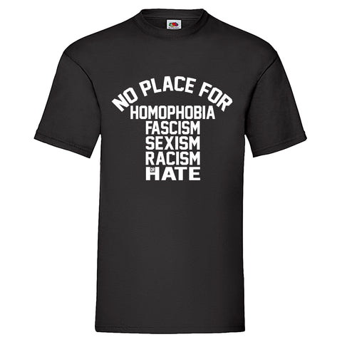 Men T-Shirt "No Place For" 3 Farben