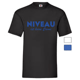 Men T-Shirt "Niveau" 3 Farben