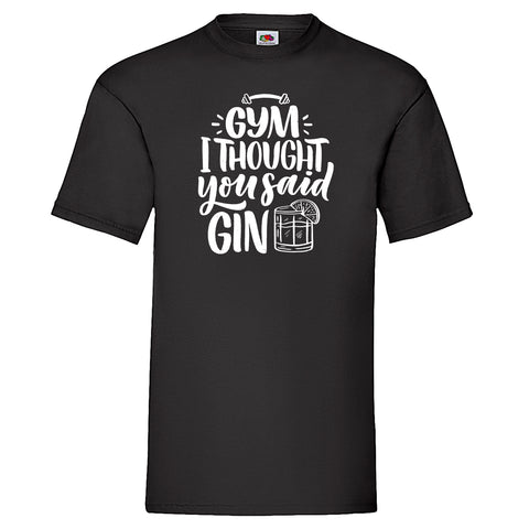 Men T-Shirt "Gym Gin"