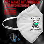 FFP2 Maske "Pandamie" 8 Farben