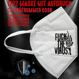 FFP2 Maske "Fu** the Virus" 8 Farben