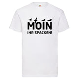 Men T-Shirt "Moin, Ihr Spacken" 5 Farben