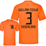 Party Shirt "Niederlande Trikot" 20 Namen oder eigener Name