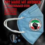 FFP2 Maske "Woman Life Freedom Iran" 8 Farben