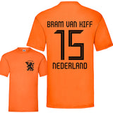 Party Shirt "Niederlande Trikot" 20 Namen oder eigener Name