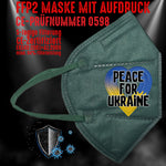 FFP2 Maske "Peace Heart" 8 Farben