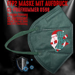 FFP2 Maske "Ho Ho Ho" 8 Farben