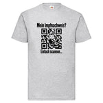 Men T-Shirt "Impfnachweis" 4 Farben
