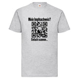 Men T-Shirt "Impfnachweis" 4 Farben