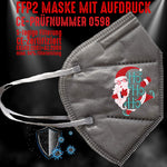 FFP2 Maske "Ho Ho Ho" 8 Farben