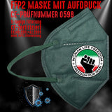 FFP2 Maske "Woman Life Freedom Iran" 8 Farben