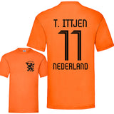 Party Shirt "Niederlande Trikot" 20 Namen oder eigener Name