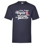 Men T-Shirt "entspannter Wurm" 4 Farben