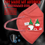 FFP2 Maske "Ho Ho Ho Wichtel" 8 Farben