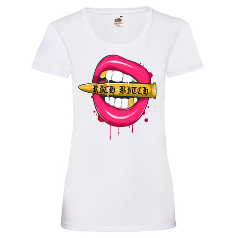 Woman T-Shirt "Rich Bitch"