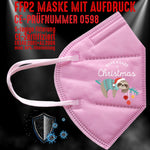 FFP2 Maske "Ho Ho Ho" 8 Farben