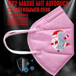 FFP2 Maske "Ho Ho Ho" 8 Farben