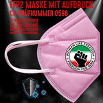 FFP2 Maske "Woman Life Freedom Iran" 8 Farben