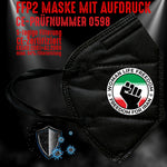 FFP2 Maske "Woman Life Freedom Iran" 8 Farben