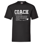Men T-Shirt "Coach Definition"