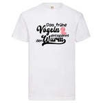 Men T-Shirt "entspannter Wurm" 4 Farben