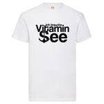 Men T-Shirt "Vitamin See" 4 Farben