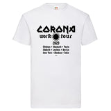 Men T-Shirt "Corona World Tour" 4 Farben