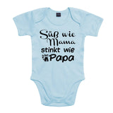 YouDesign Babybody 0-3 / Hellblau Babybody "Süß Wie Mama" 4 Farben