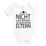 YouDesign Babybody 0-3 / Weiß Babybody "Nicht Von Schlechten Eltern" 4 Farben
