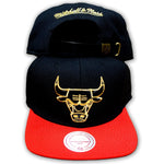 YouDesign Cap Mitchell & Ness Chicago Bulls Strapback Gold