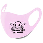 YouDesign Maske Rosa Maske "2 Meter" 5 Farben