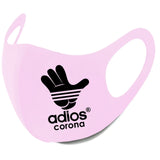 YouDesign Maske Rosa Maske "Adios" 5 Farben