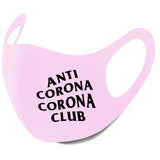 YouDesign Maske Rosa Maske "Anti Corona" 5 Farben