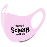YouDesign Maske Rosa Maske "Einen Scheiß" 5 Farben