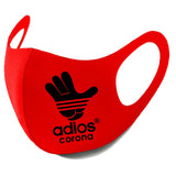 YouDesign Maske Rot Maske "Adios" 5 Farben