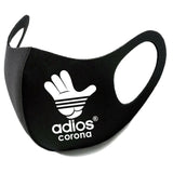 YouDesign Maske Schwarz Maske "Adios" 5 Farben