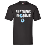 YouDesign T-Shirt Blau / S Couple Shirt "Partners In Crime"