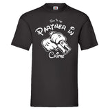 YouDesign T-Shirt Boy / S Couple Shirt "Partners In Crime Mouse"