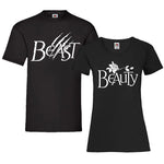 YouDesign T-Shirt Couple Shirt "Beauty And Beast II"