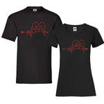 YouDesign T-Shirt Couple Shirt "My Heart"