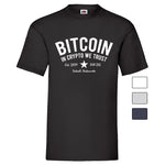 YouDesign T-Shirt Men T-Shirt "Bitcoin" 4 Farben