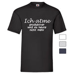 YouDesign T-Shirt Men T-Shirt "Ich Atme" 4 Farben