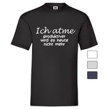 YouDesign T-Shirt Men T-Shirt "Ich Atme" 4 Farben
