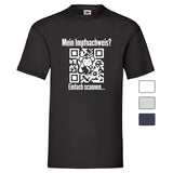 YouDesign T-Shirt Men T-Shirt "Impfnachweis" 4 Farben
