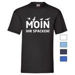 YouDesign T-Shirt Men T-Shirt "Moin, Ihr Spacken" 5 Farben