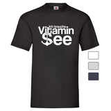 YouDesign T-Shirt Men T-Shirt "Vitamin See" 4 Farben