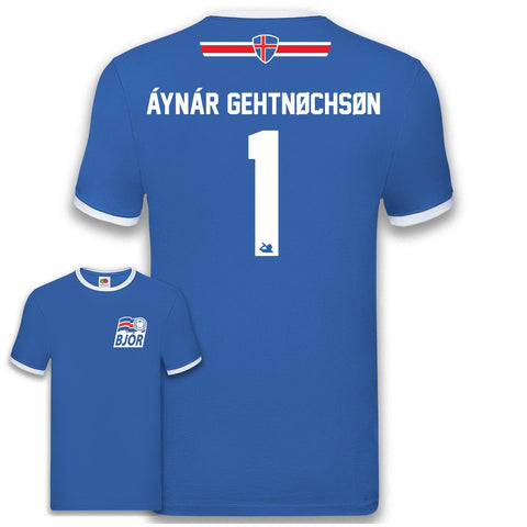 YouDesign T-Shirt S / Aynar Gehtnochson Party Shirt "Island Trikot Part 1" 15 Namen oder eigener Name
